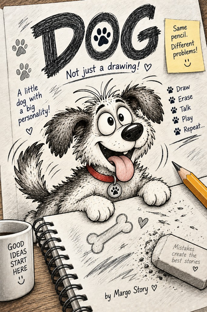 Dog comic cover