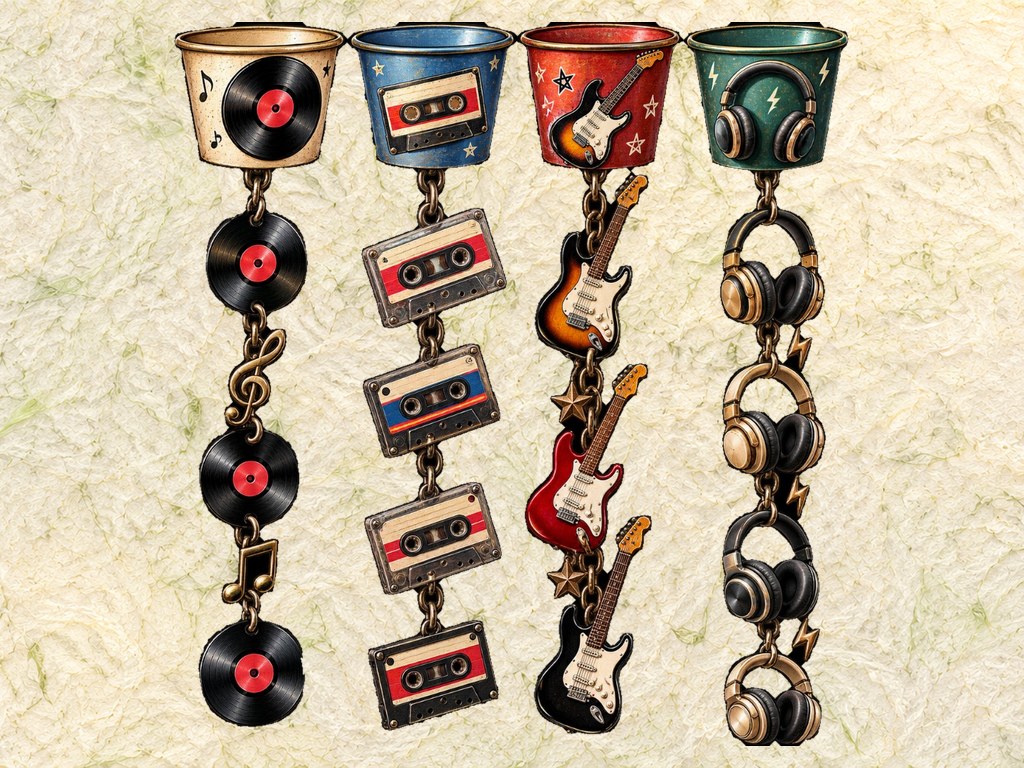 Music sorting puzzle game