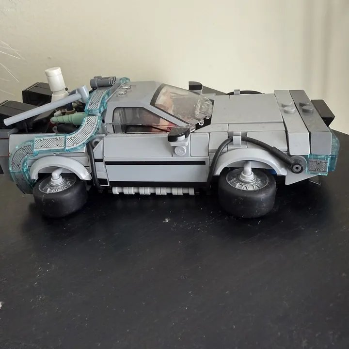 LEGO DeLorean from Back to the Future