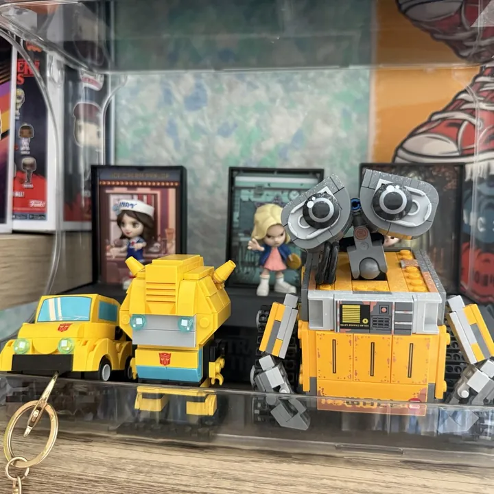 LEGO WALL-E on a shelf